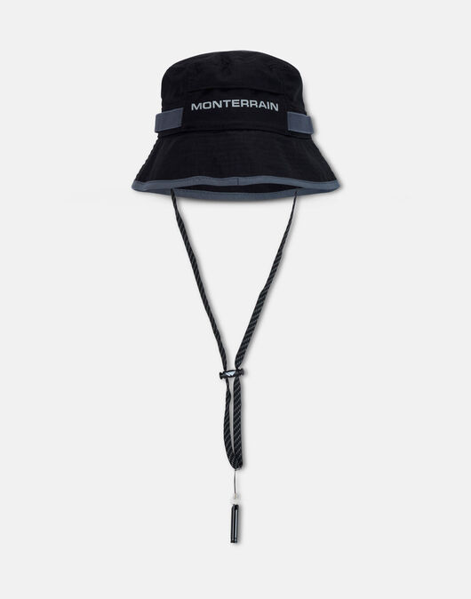 Monterrain Shift 2.0 String Bucket Hat - Black