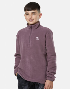 Older Kids Polar Fleece Half Zip Top