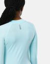 Womens Outrun The Cold Long Sleeve Top