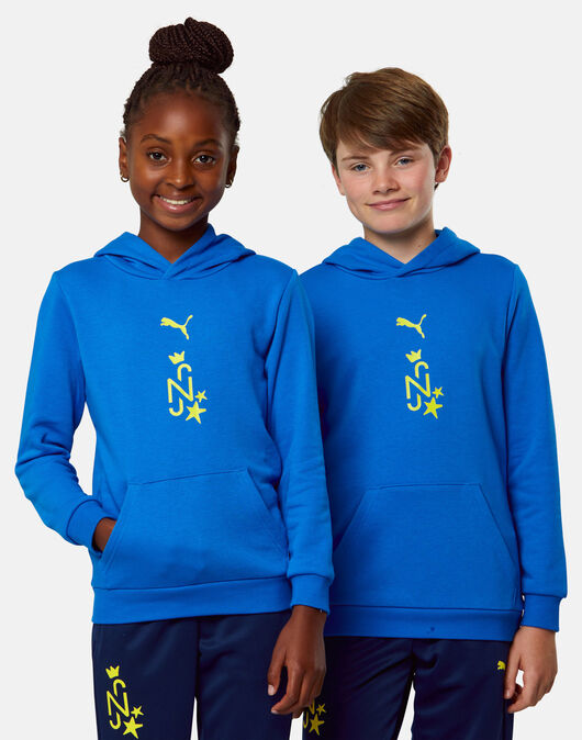 Puma Older Kids Neymar Jr Hoodie Blue Life Style Sports UK