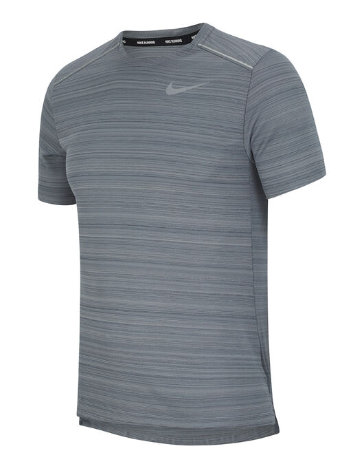 Nike Mens Dry Miler T-shirt - Grey | Life Style Sports IE