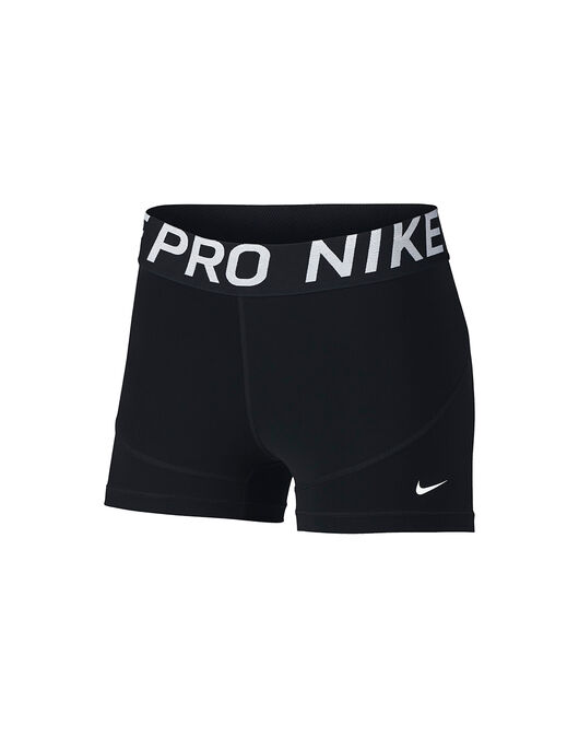 Women's Black Nike Pro Gym Shorts | Life Style Sports