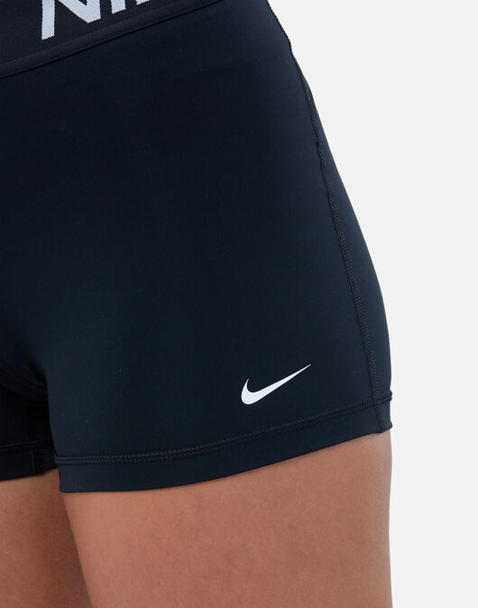 Nike Womens Pro 3 Inch Shorts - Black | Life Style Sports IE