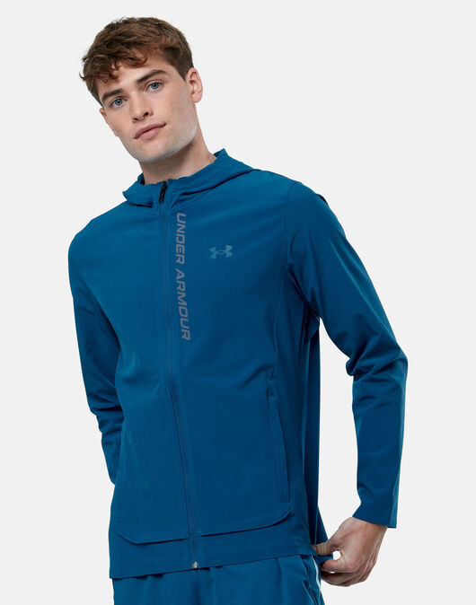 Under Armour Mens Outrun The Storm Jacket - Blue