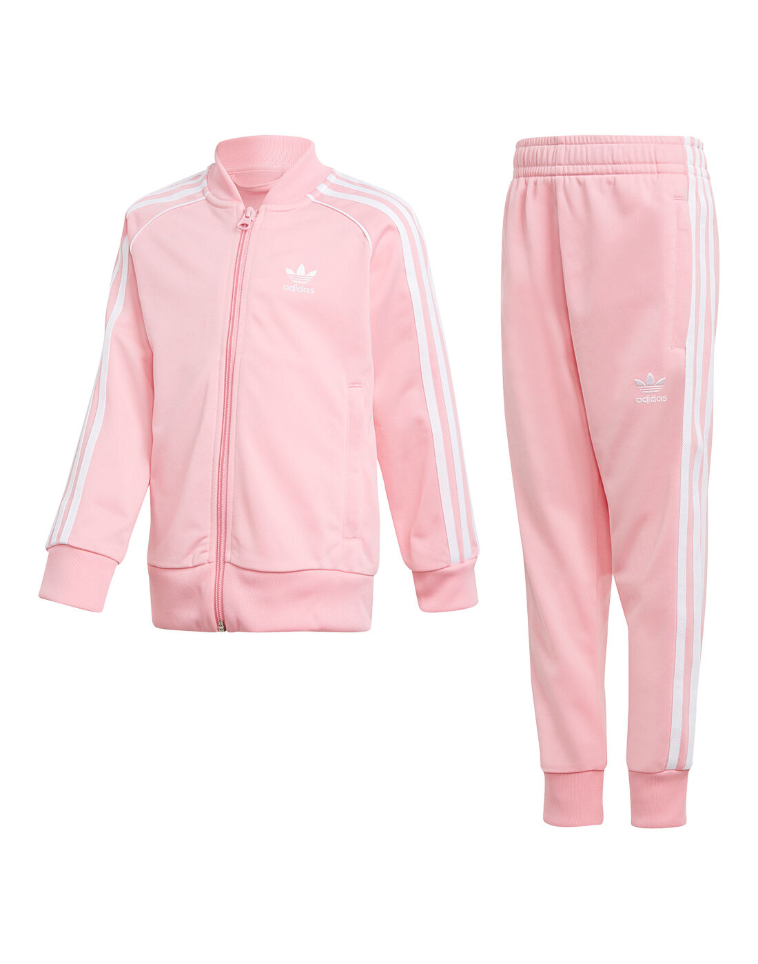 Girl's Pink adidas Originals Tracksuit 