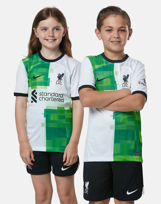 Lfc kids away hotsell kit