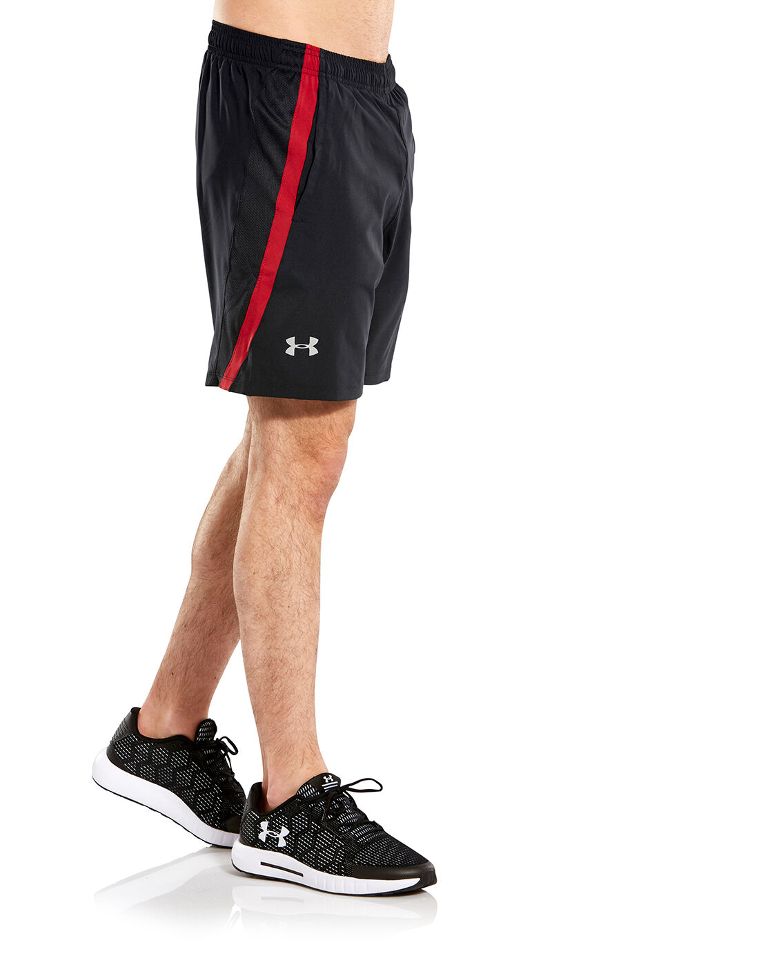 mens red under armour shorts