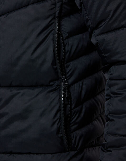 Monterrain Mens Blanc Synthetic Puffer Jacket - Black | Life Style ...