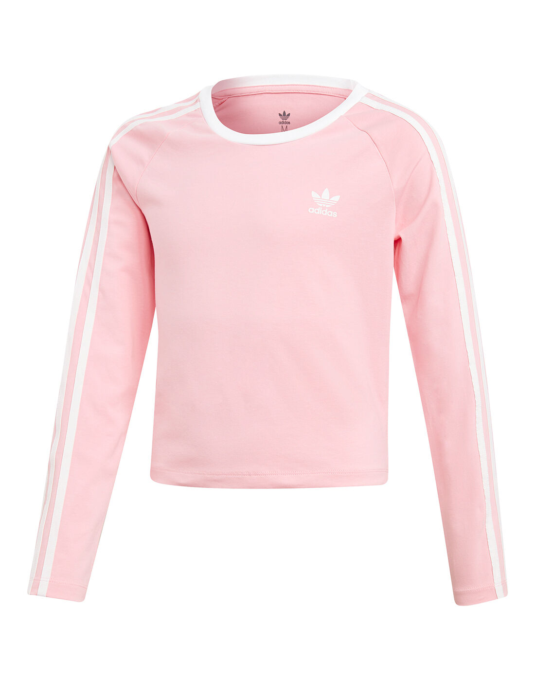 girls pink adidas shirt