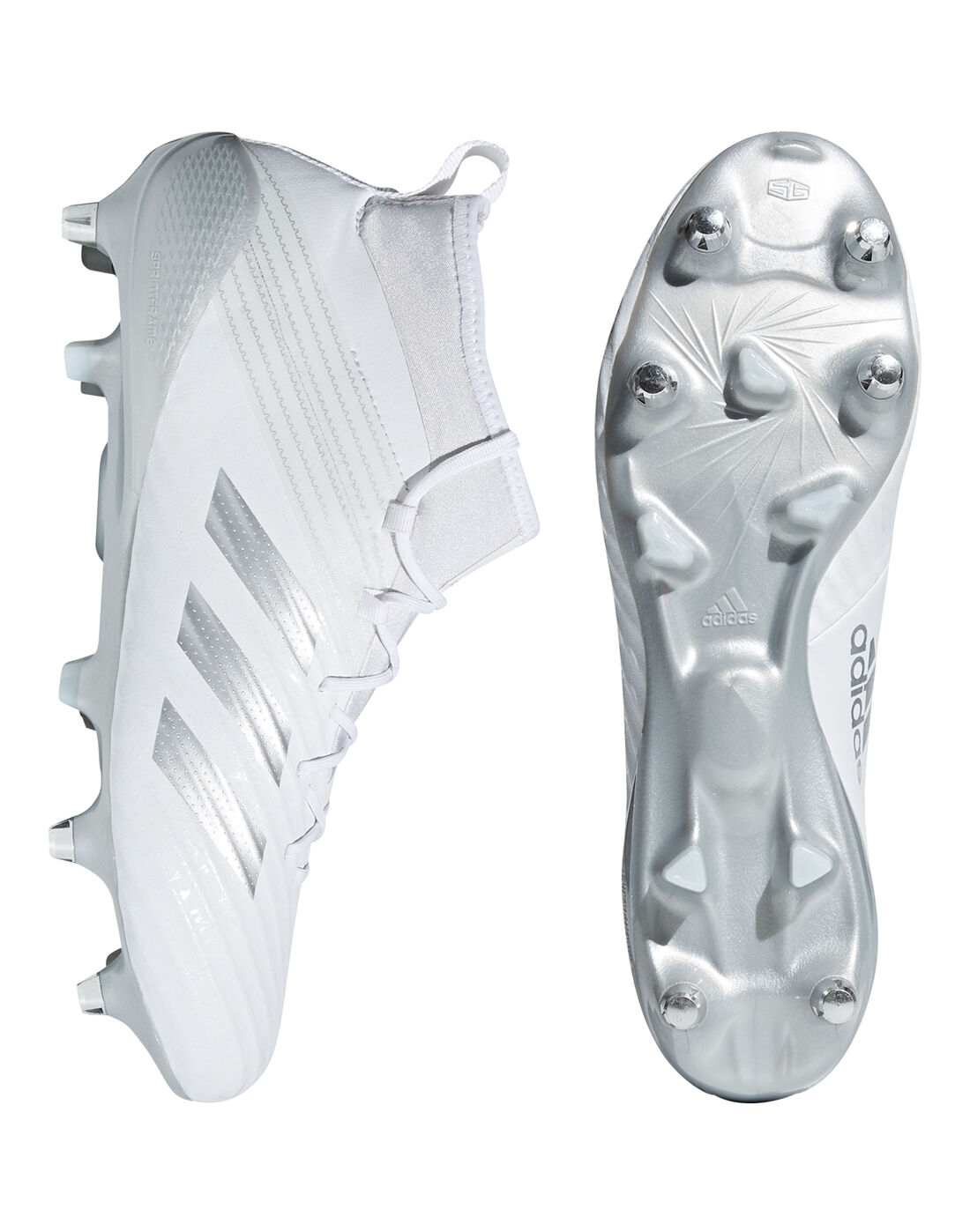 adidas predator flare sg rugby boots white