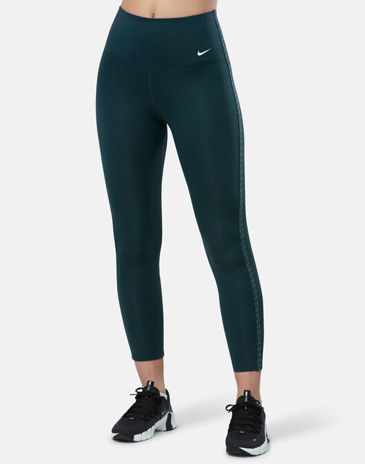 Nike Womens One Therma Fit 7/8 Leggings - Grey