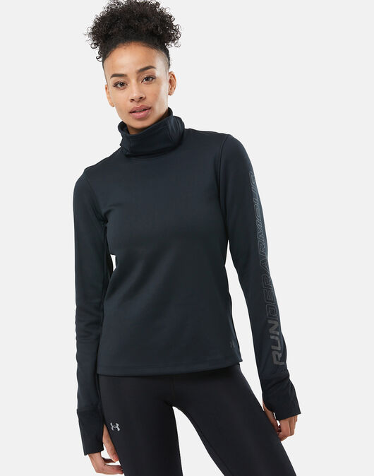 Womens Empowered Funnel Neck Long Sleeves Top