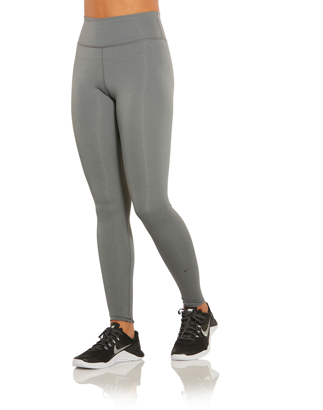 Nike Womens One Lux Leggings - Grey 