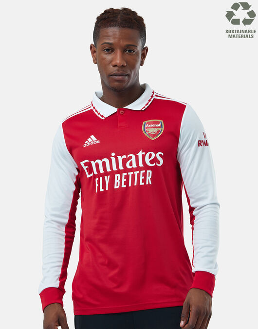 Adult Arsenal 22/23 Long Sleeve Home Jersey