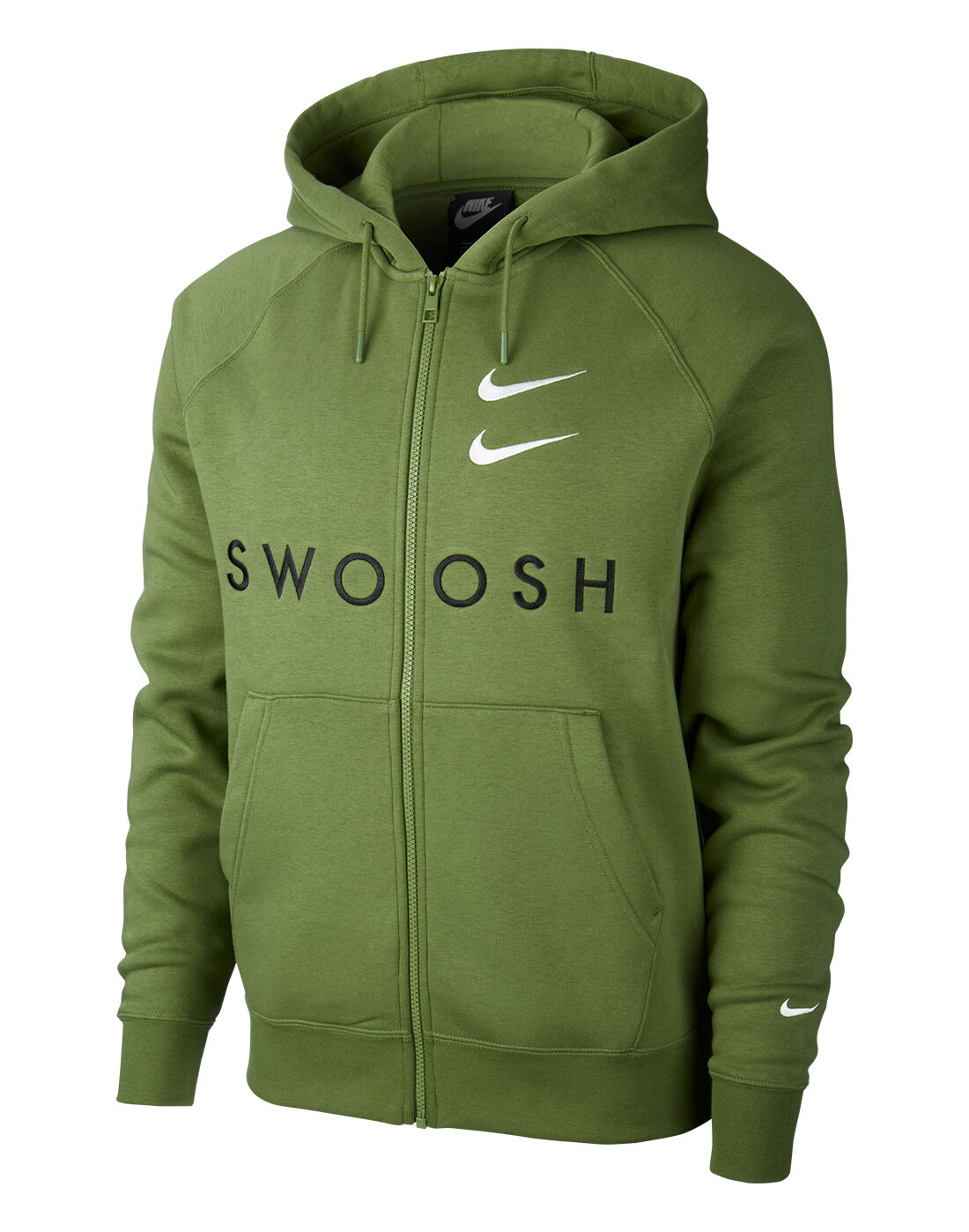 Nike Mens Swoosh Hoodie - Green | Life 