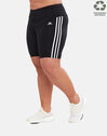 Womens 3-Stripe Cycling Plus Shorts