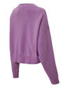 Womens Fleece Crewneck Trend Sweatshirt