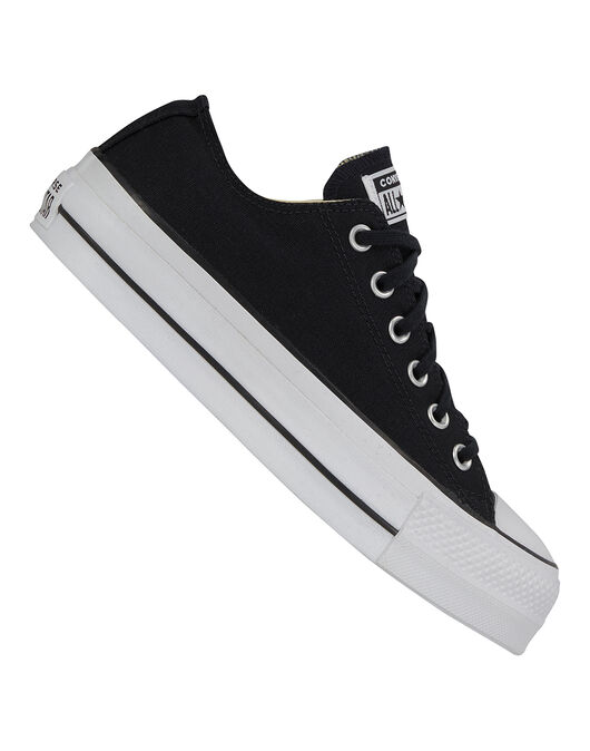 Converse Womens Chuck Taylor All Star Lift Ox - Black | Life Style Sports IE