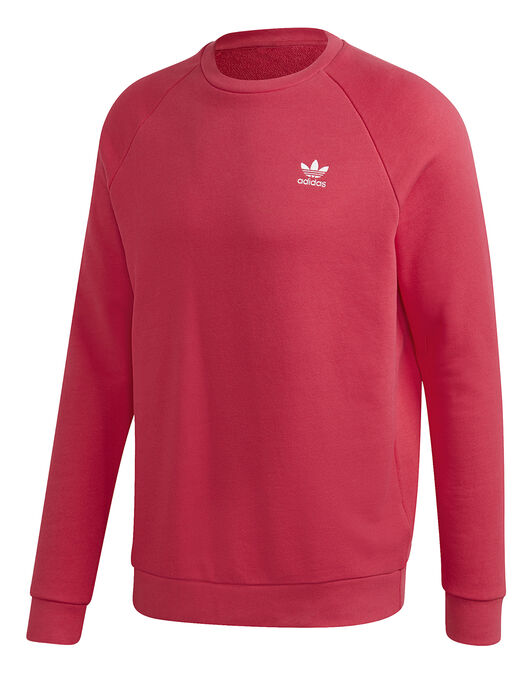 adidas Originals Mens Essentials Crew Neck Sweatshirt - Pink | Life