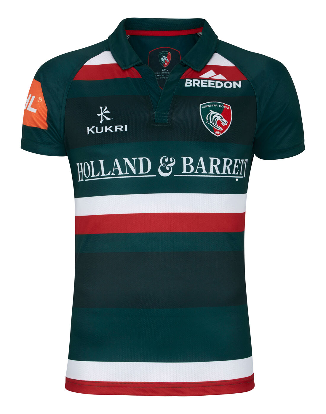 Leicester Tigers Kukri Men's Rugby Training Shirt Navy New 