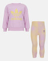 Younger Girls Crew Neck Tracksuit