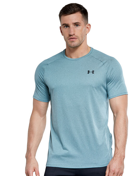 zuurgraad Beweren fragment Under Armour Mens Tech 2.0 Novelty T-Shirt - Blue | Life Style Sports UK