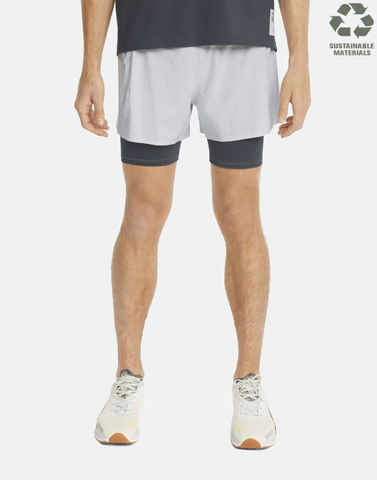 Mens First Mile 2In1 5Inch Shorts