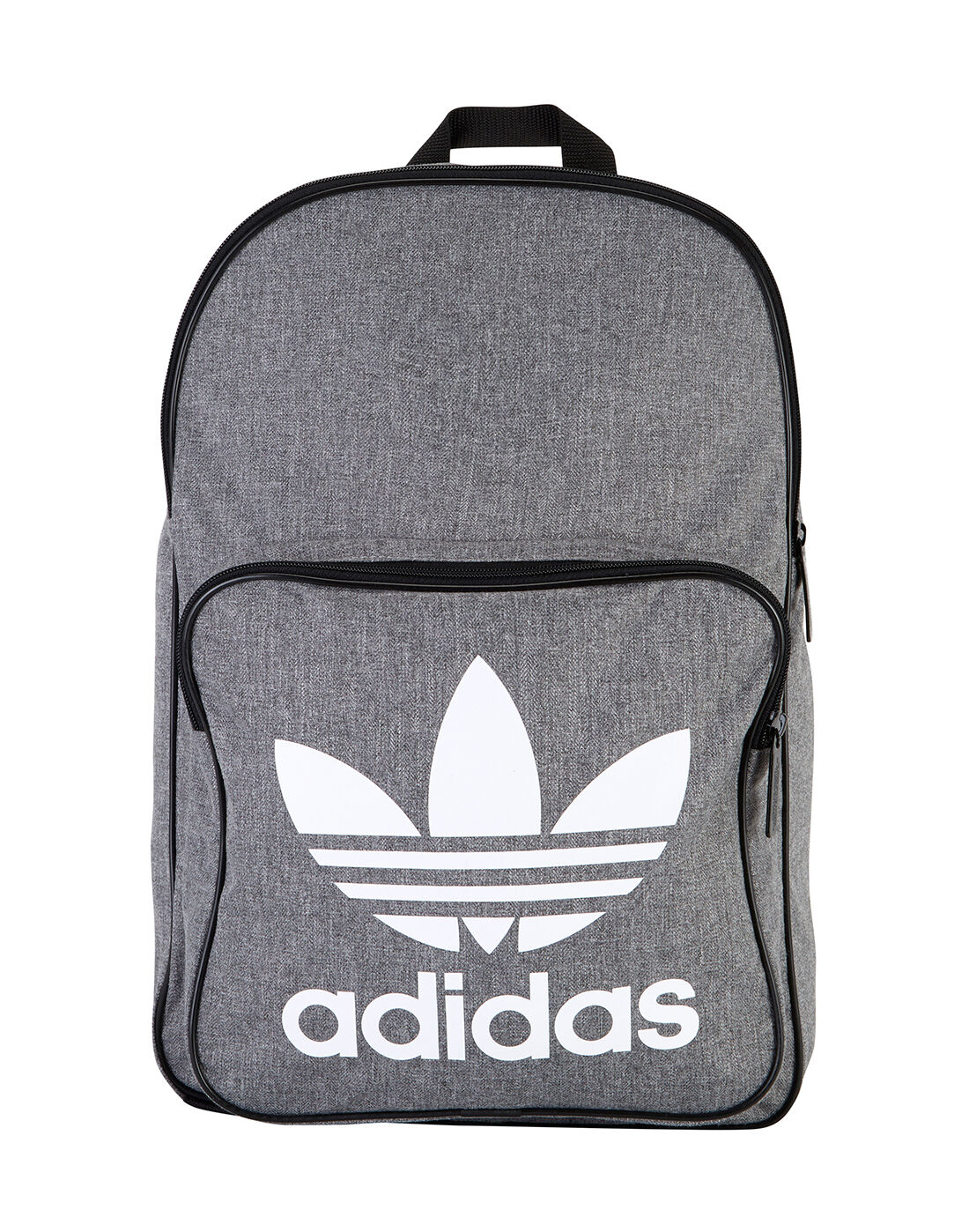 black and grey adidas backpack