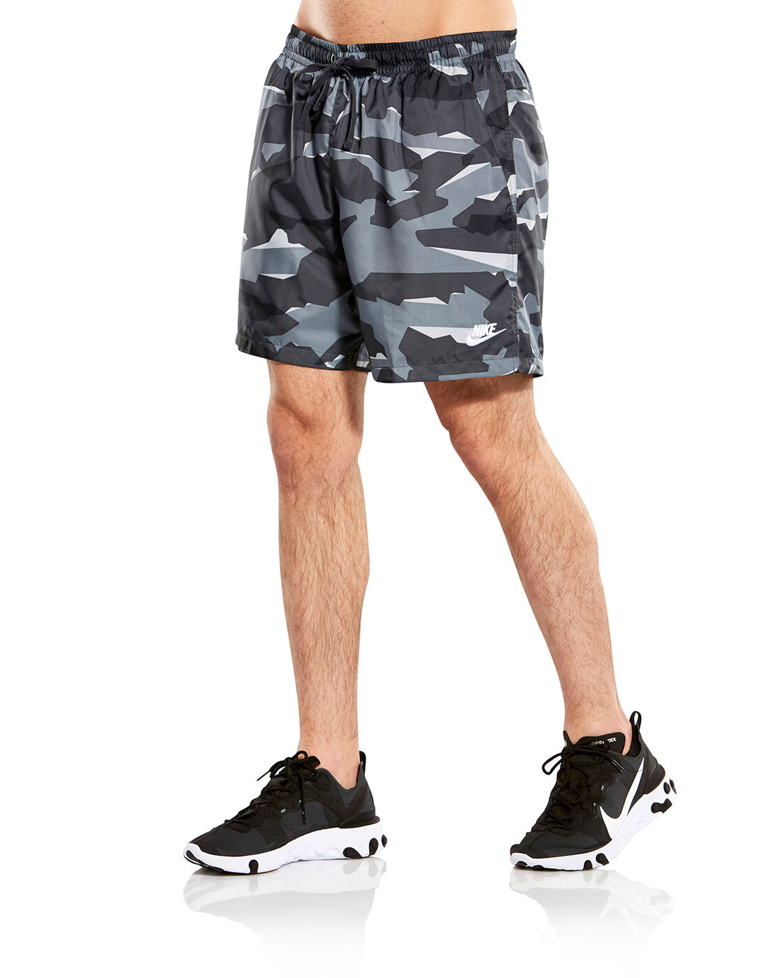 Men's Grey Camo Nike Shorts | Life 