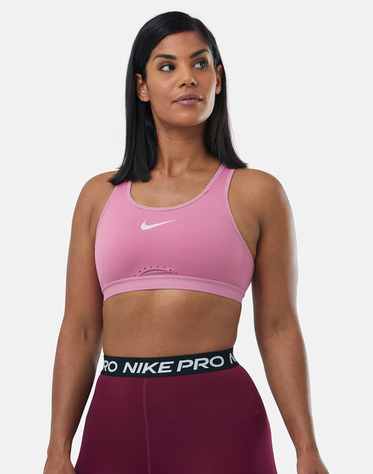 Nike Womens Swoosh High Support Bra - Pink