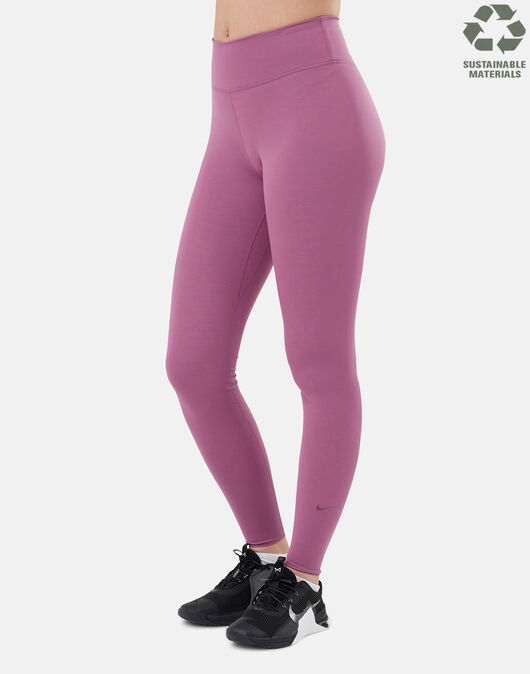 Nike NIKE WOMENS LUX MID RISE LEGGINGS - Purple