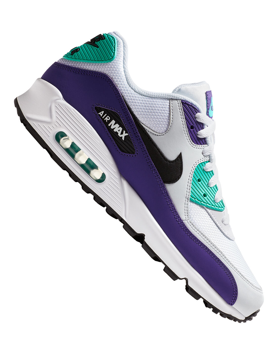 nike air max 90 essential trainers in purple