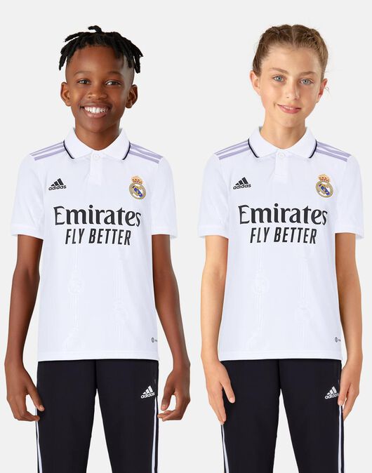 Kids Real Madrid 22/23 Home Jersey