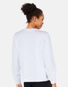 Womens  Long Sleeves Boxy Patch Top