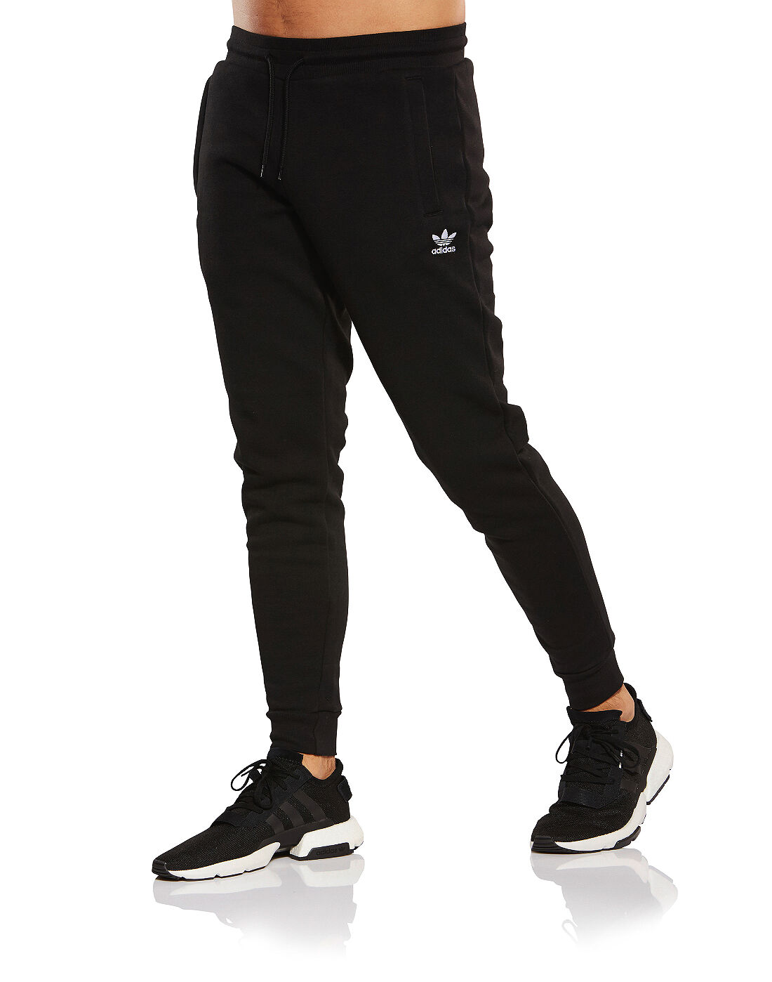 Men's Black adidas Originals Slim Pants 