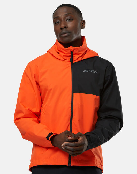 adidas Mens Terrex Multi RAIN.RDY 2-Layer Jacket - Orange | Life Style  Sports IE