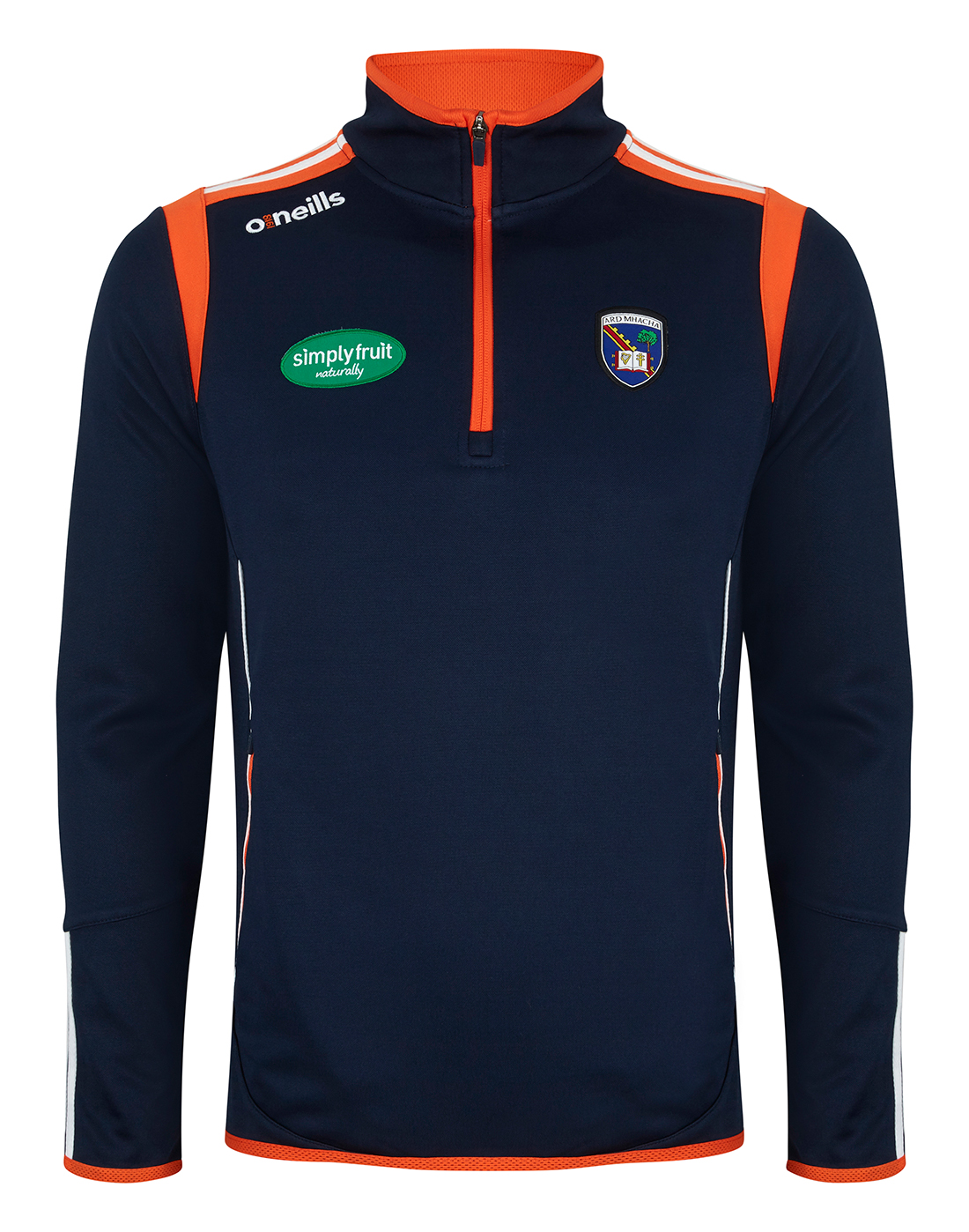 O'Neills Adult Armagh Solar Half Zip Top - Navy | Life Style Sports IE