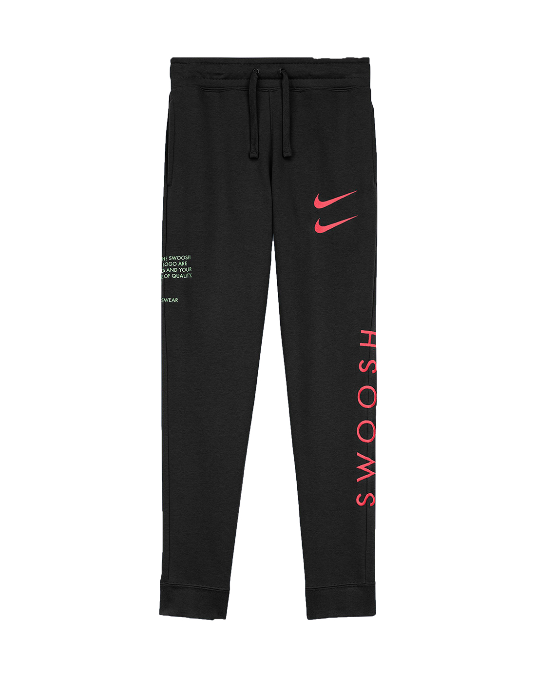 Nike Older Boys Swoosh Pants - Black | Life Style Sports IE