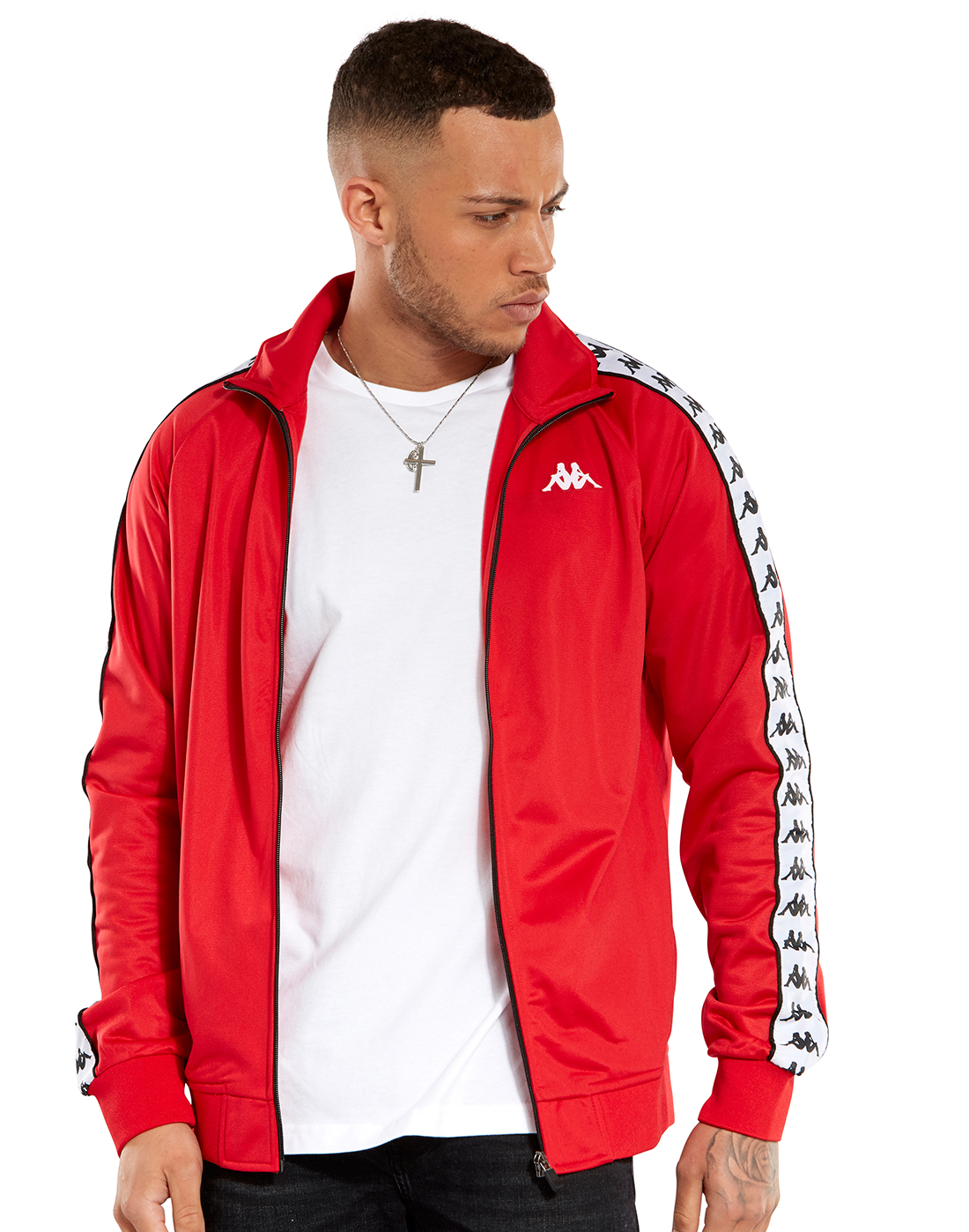 red kappa track jacket