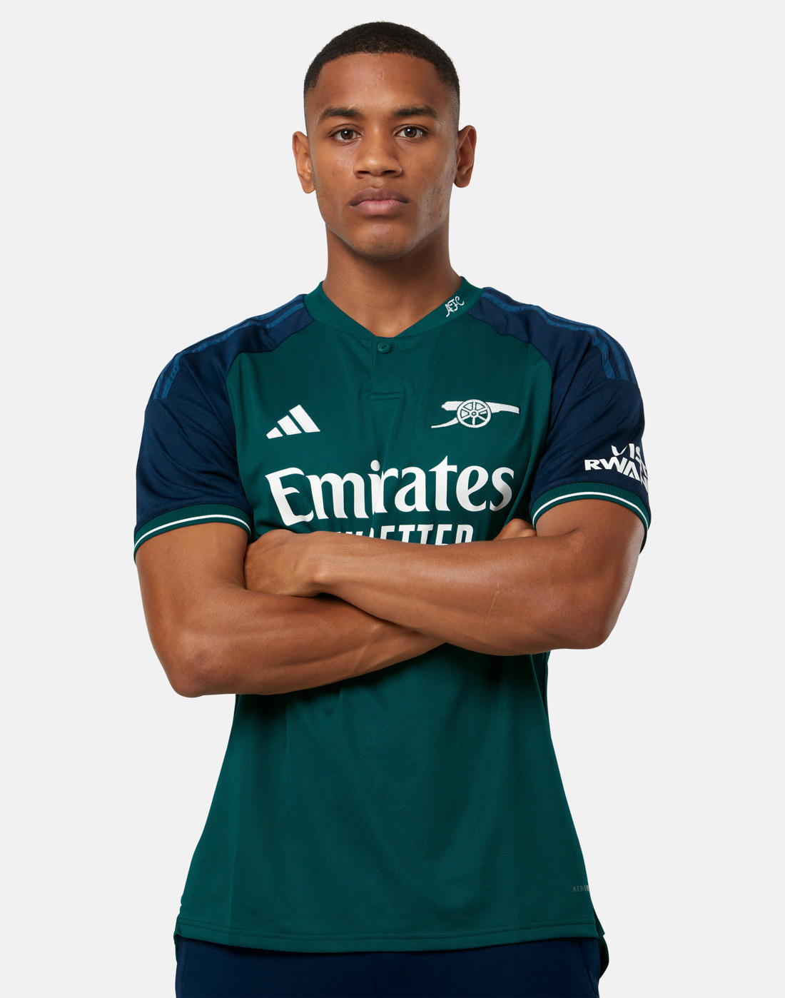 adidas Adults Arsenal 23/24 Third Jersey - Green | Life Style Sports IE