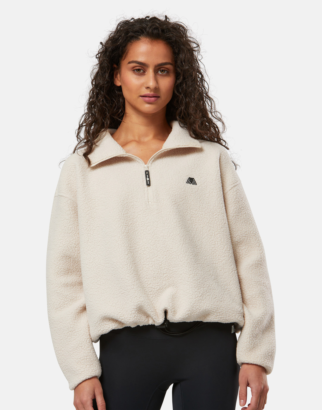 Half zip jacket women's best sale