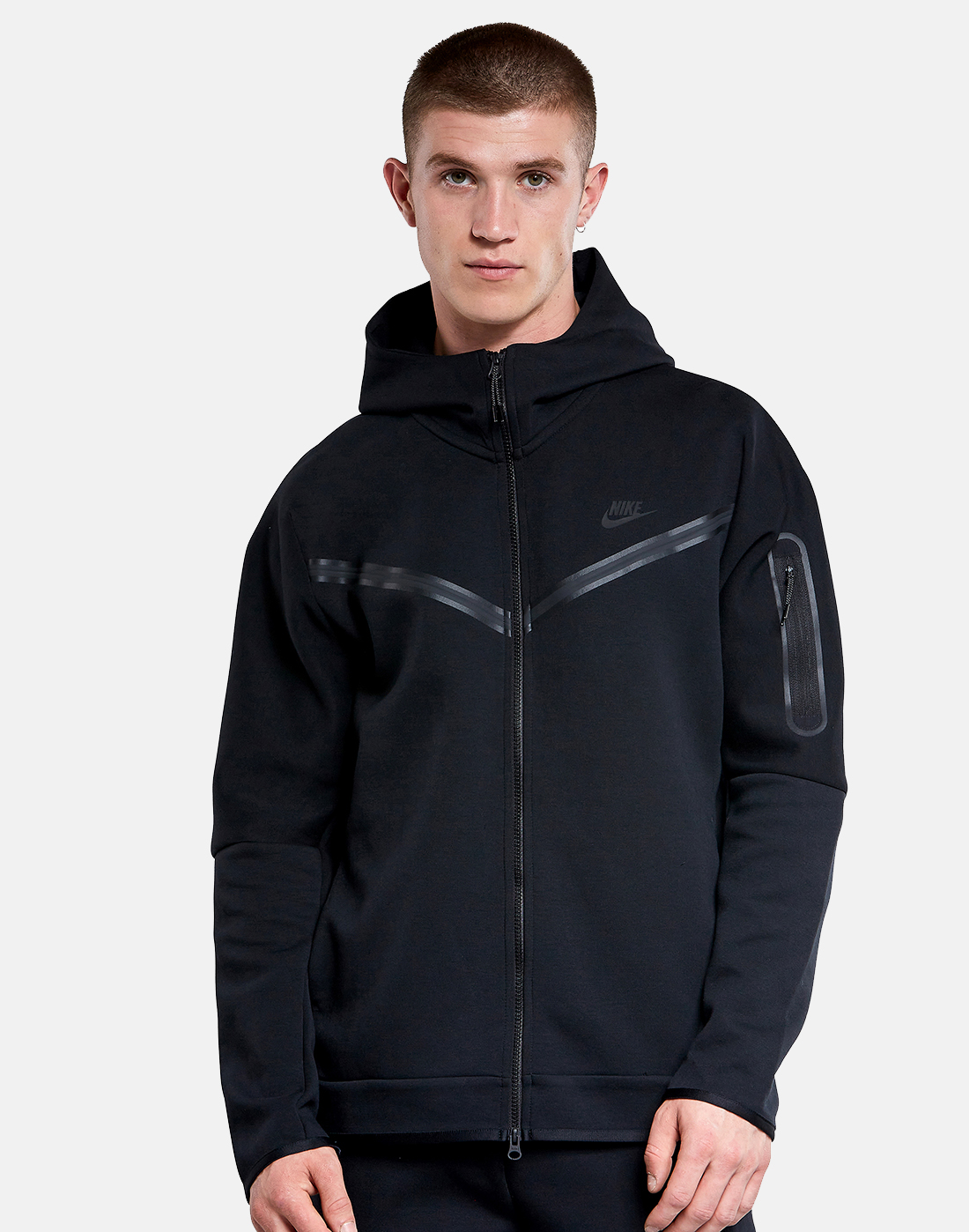 Nike Mens Fleece Hoodie - Black | Life Style Sports EU