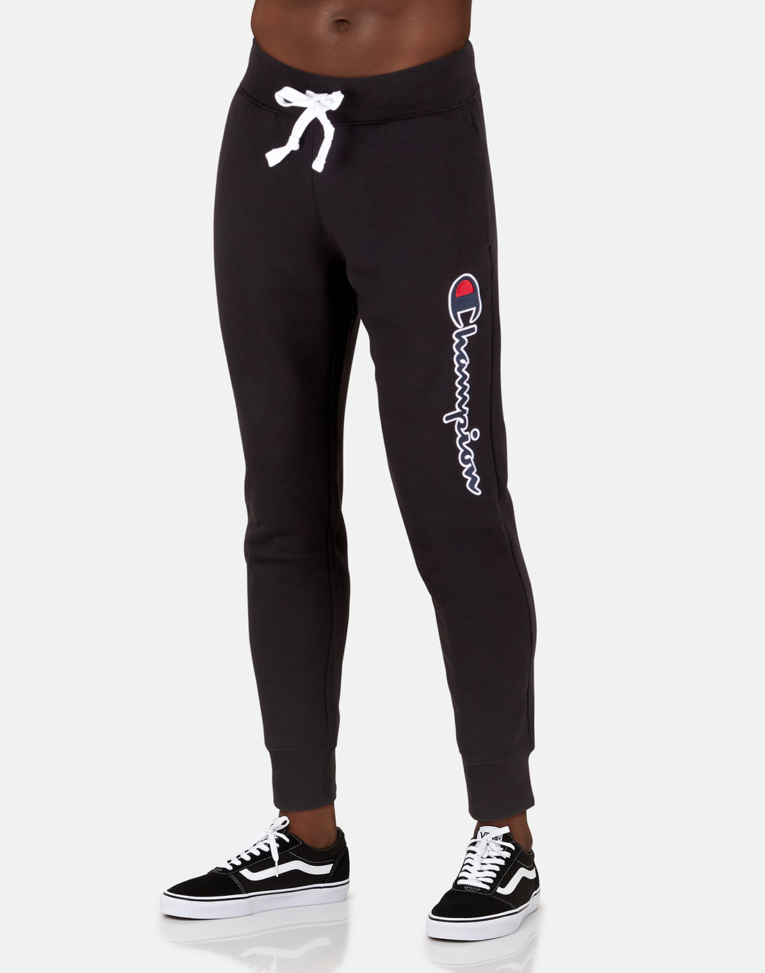 Champion Mens Rochester Fleece Pants - Black | Life Style Sports UK