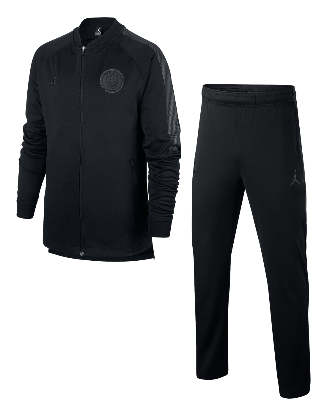 Nike Kids PSG Training Tracksuit - Black | Life Style Sports IE