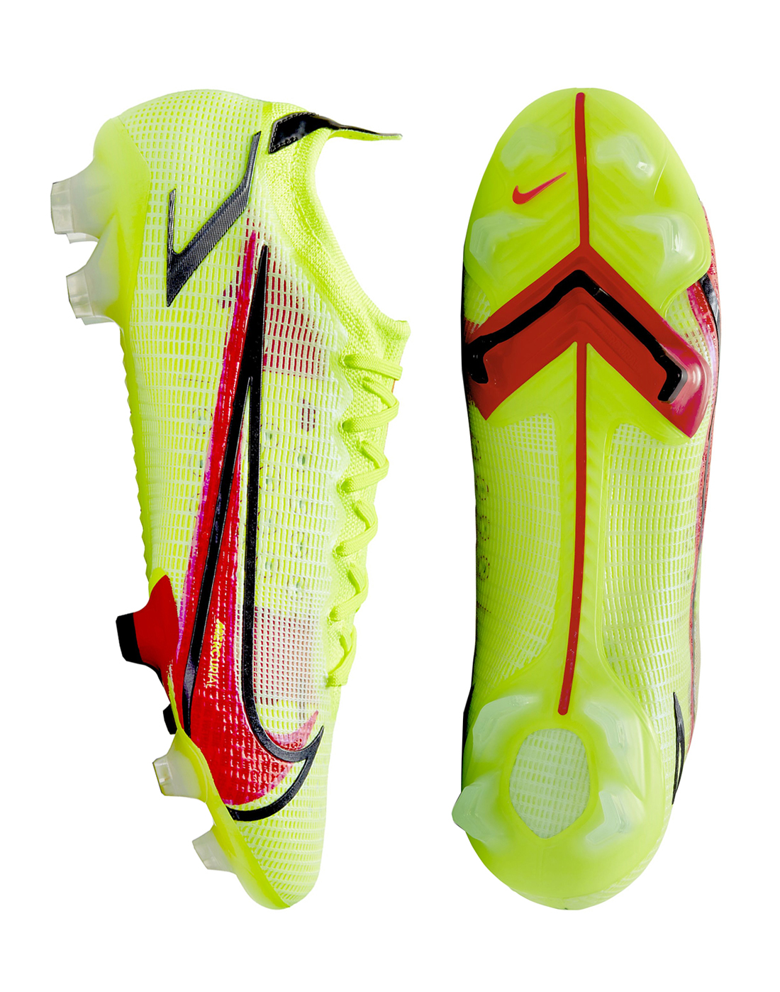 Nike Adults Vapor 14 Elite Firm Ground - Yellow | Life Style Sports IE