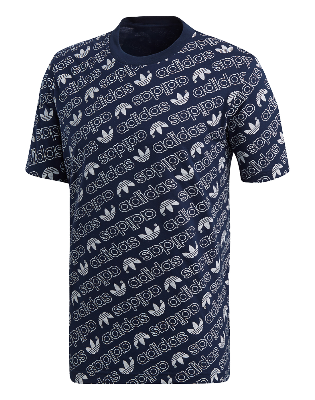 Navy adidas Originals Monogram T-Shirt 