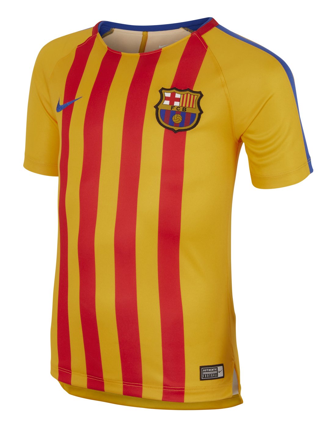 barca yellow jersey