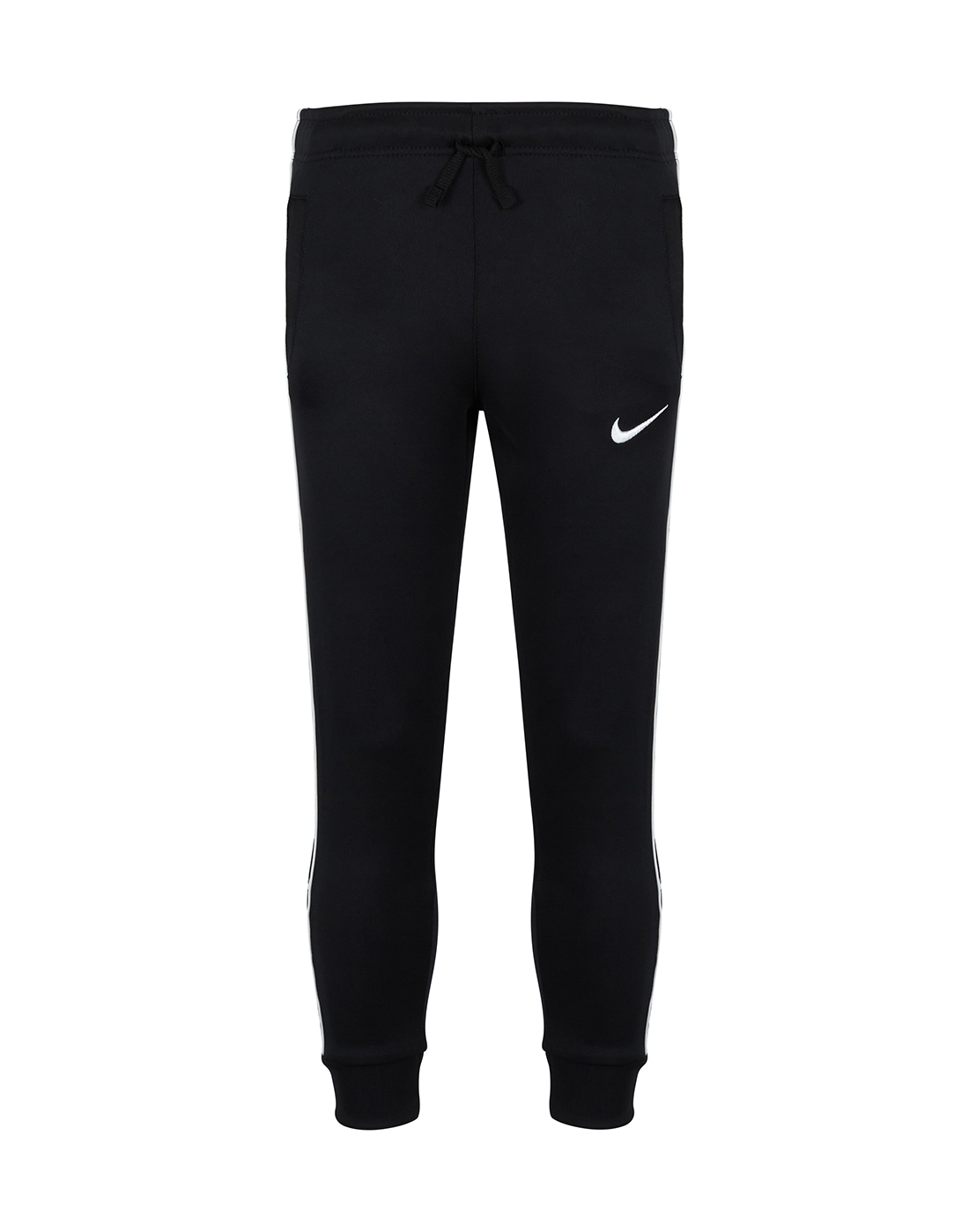 Nike Older Boys Swoosh Tape Pants - Black | Life Style Sports UK