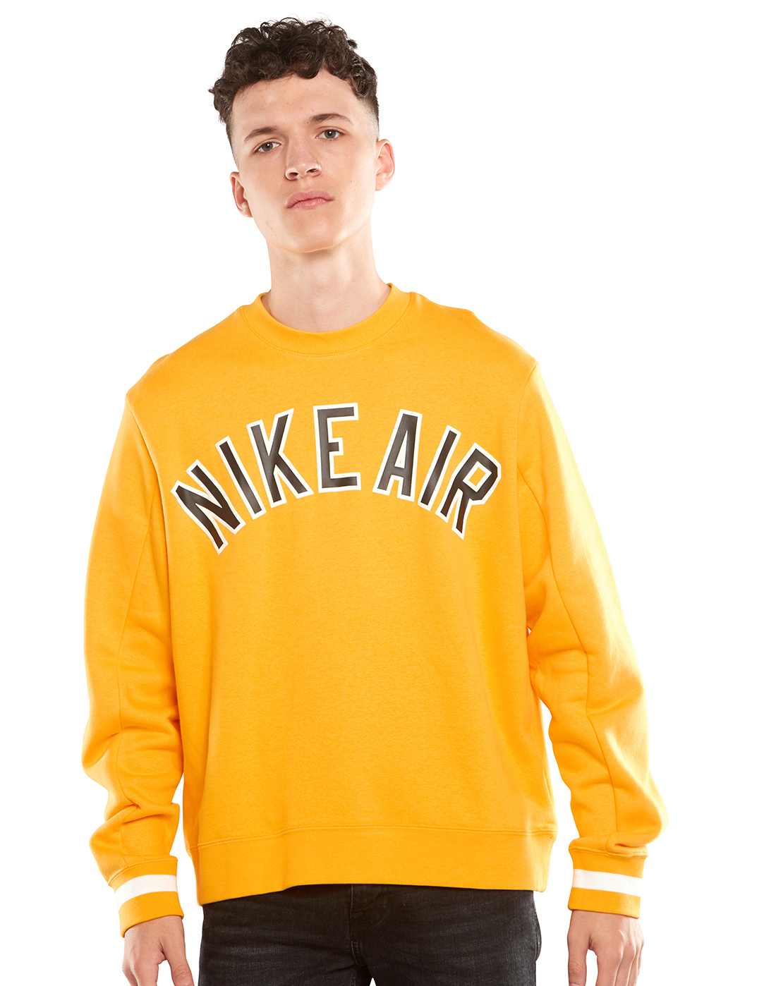 nike air hoodie orange