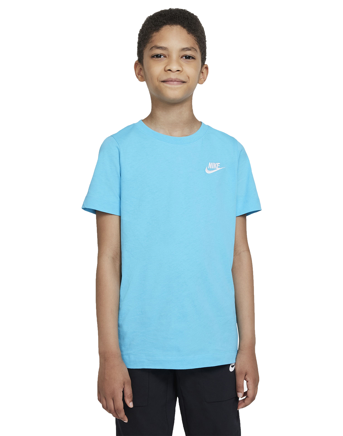 Nike Older Boys Futura T-shirt - Blue | Life Style Sports UK